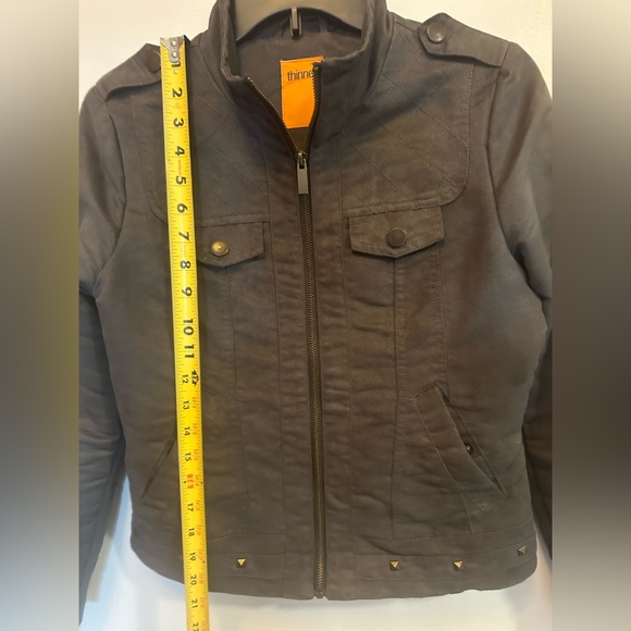 Faux suede light Jacket - Picture 9 of 10